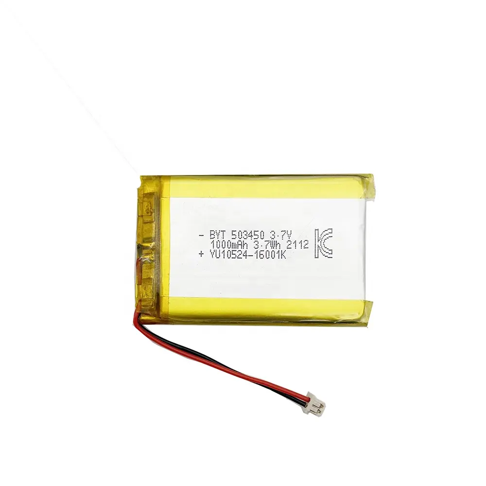 Panasonic — batterie au lithium polymère, 503450, 523450, 1000 mah, 3.7v, KC CB