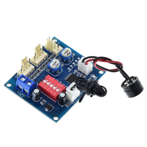 DC 12V 5A PWM PC CPUファン温度制御速度コントローラモジュールブザー高温アラームNTC B 3950サーミスタ50K - Product Image 2