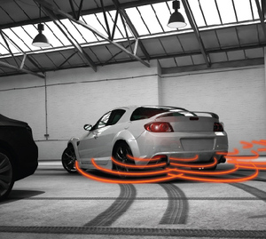 Sistema de asistencia de estacionamiento inverso a prueba de agua universal Sensor de estacionamiento ultrasónico para Camry y Avalon - Product Image 3