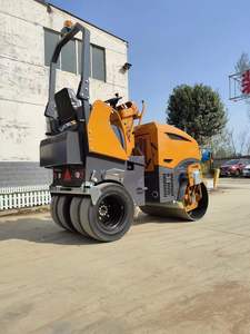 Pneumatic Road <strong>Roller</strong> Compactor Mini Road <strong>Roller</strong> Asphalt <strong>Rubber</strong> Tire Wheel <strong>Roller</strong> For Paving Road