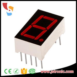 Jstronic einstelliges 0,56 Zoll 10-poliges 1-stelliges 7-Segment-LED-Anzeigemodul