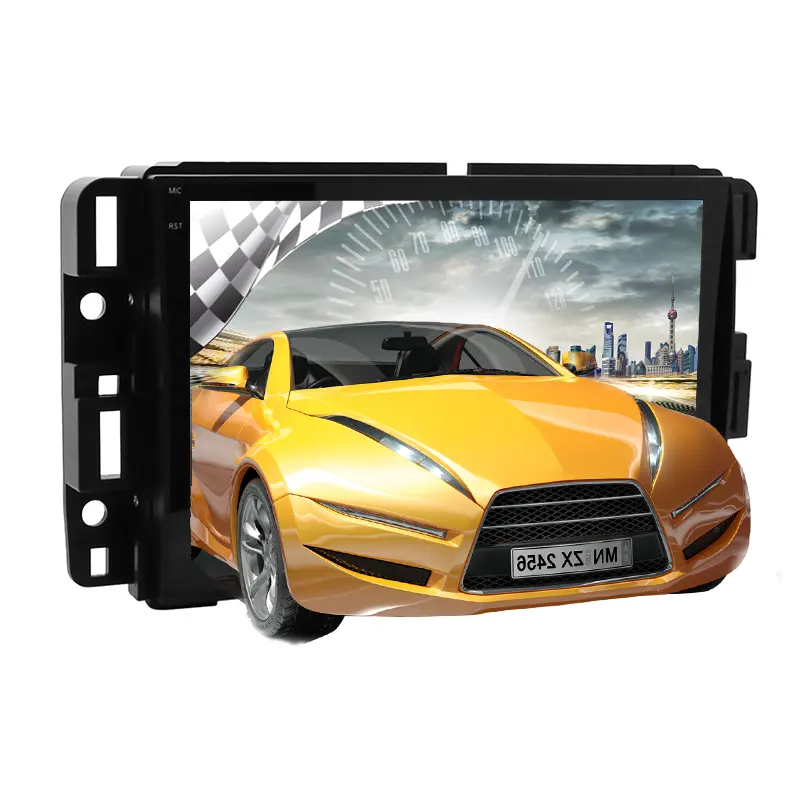 Reproductor Multimedia de vídeo y Radio para coche Buick/GMC/Chevrolet, autorradio 2 DIN con navegación GPS, BT, Android, sistema de Audio y Dvd