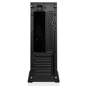 Carcasa compacta para ordenador, carcasa negra con soporte para PSU, diseño para oficina y PC - Product Image 5
