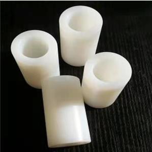 定制精确塑料衬套尼龙pom peek法兰绝缘轴承套衬套