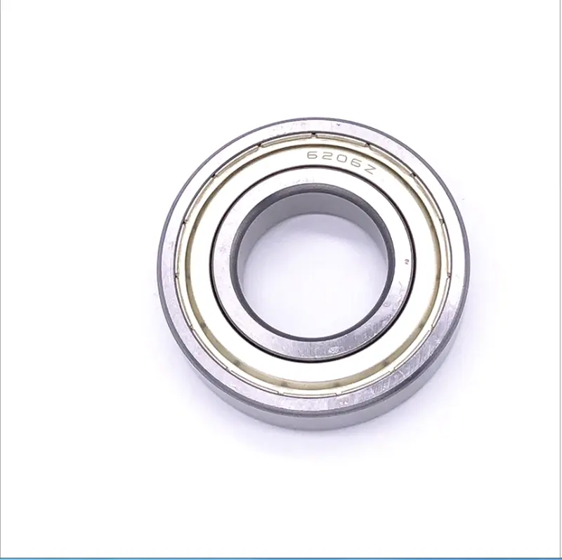 Deep Groove Ball Bearing 6206-2RS 6206RS 6206 2RS RS RZ 2RZ High Speed Low Noise Motor Encoder Bearing 6206 Manufacturing Plant