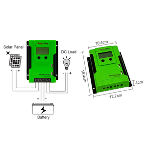 100A 12 24 36 48 V Solar laderegler Panel-Controller Lithium-Blei-Säure-Batterie pwm Solar laderegler - Product Image 3