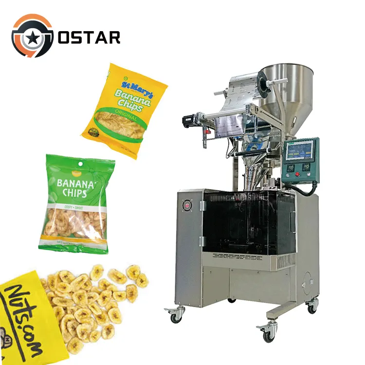 Prezzo di fabbrica macchina automatica per la pesatura di patatine alla Banana Popcorn