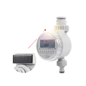 Timer elettronico automatico Display Lcd Timer acqua casa giardino Timer acqua Controller solare per sistemi di irrigazione giardino - Product Image 1