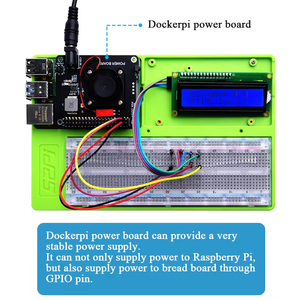 Ahududu Pi 4B / 3B + / 3B/2B/sıfır/W/Arduino/ Mega 2560 için ABS deney tutucu kiti platformu