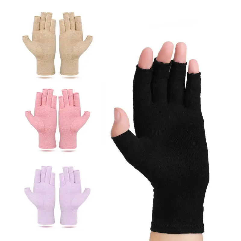 Sarung tangan kompresi Arthritis pria dan wanita, sarung tangan mengurangi nyeri dari terowongan karpal reumatoid untuk pekerjaan harian