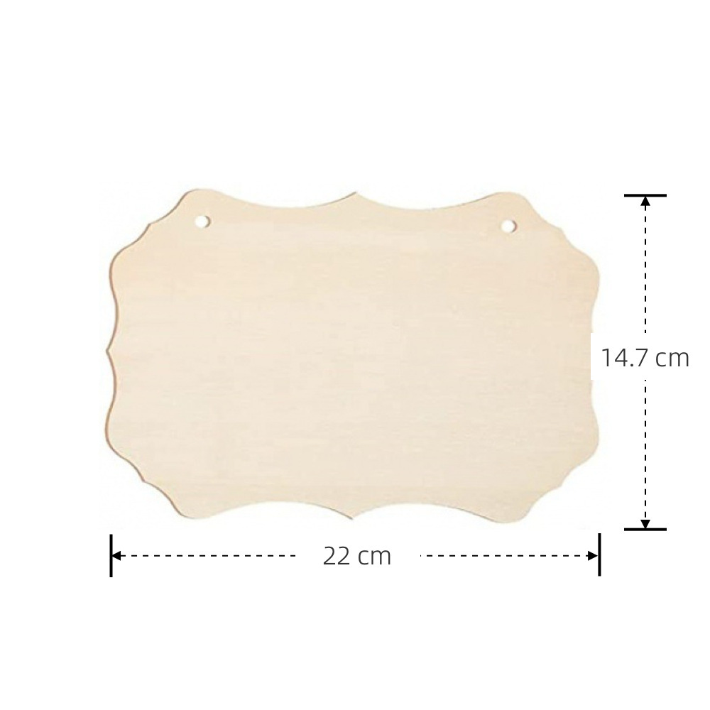 Rectangular lace trim