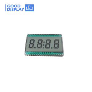 Pantalla lcd de segmento personalizado, buena calidad, 4 dígitos, con amplio rango de temperatura de-40 ~ 80C