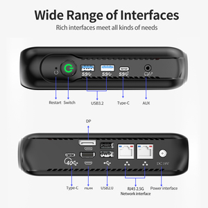 SIBOLAN Gaming Mini PC - <strong>AMD</strong> Ryzen 7 7840HS <strong>Processor</strong>, Business-Oriented, Portable <strong>Desktop</strong> <strong>Computer</strong> with Wi-Fi 6 Support - Product Image 5