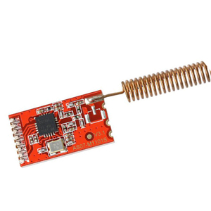 433MHz CC1101 Wireless RF modulo 10mW 1km SPI trasmettitore ricevitore DIP/SMD pacchetto con Antenna a molla - Product Image 1