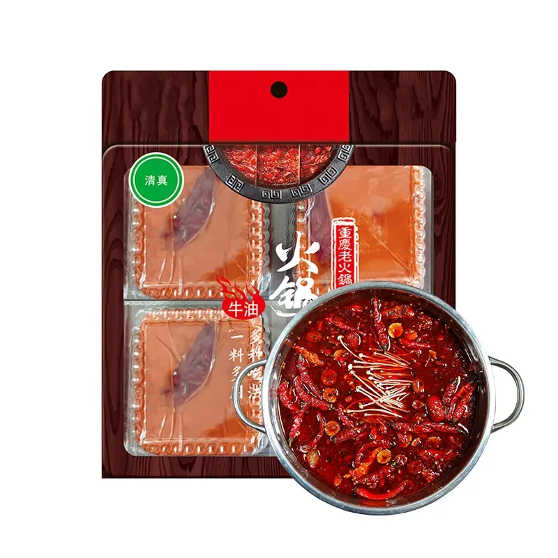 Tianchu 320G Trung Quốc truyền thống gia vị cho nhà hàng Halal lẩu cơ sở gia vị trộn cay hương vị lẩu cơ sở