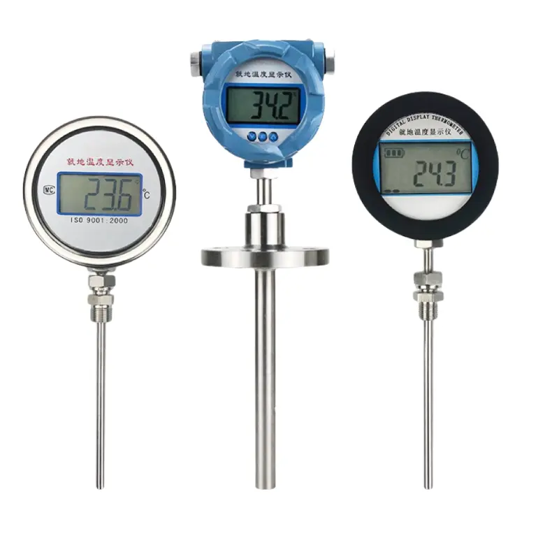 液体およびガス用の高精度Yk-100デジタル圧力計
