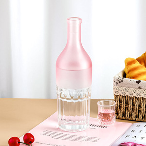 トップグレードプレミアム品質750ml1L 1.75L375mlカスタムプリント装飾フリントガラスボトルブランデーラムウイスキーテキーラウォッカコルク