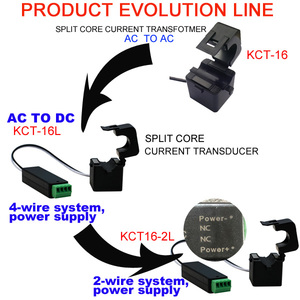 CE HEYI-Transformador de Corriente de Núcleo Dividido, Transformador de Salida de Núcleo, True RMS, CT, 0,5, 1,0, IOT, Automatización de Sensor de Dos Cables, - Product Image 3