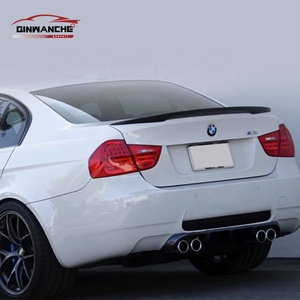 光沢のある黒炭素繊維カースポイラーBMW <span class=keywords><strong>E90</strong></span> E92 E93 <span class=keywords><strong>M3</strong></span> 2006-2012中古車用リアトランクスポイラー