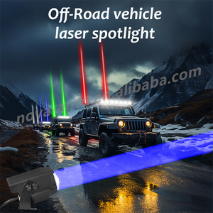 ダイキャストアルミニウム80WRGBWカラー12V24VリモートおよびロッカースイッチコントロールLEDレーザーライト - Product Image 6