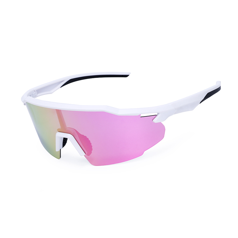 Cadre blanc avec revo rose complet