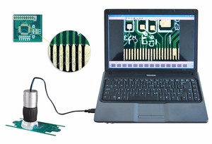 Precio de fábrica 3 en 1 Microscopio digital USB portátil Fuente de luz LED para reparación de PCB electrónica y Microscopio Electron - Product Image 3