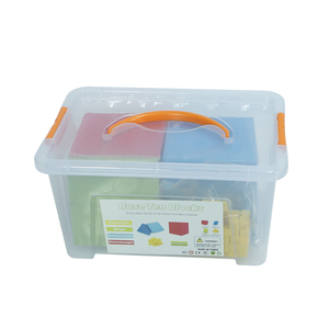 Sıcak taban on blok matematik blokları giriş miktarı plastik matematik oyuncaklar ondalık blok seti - Product Image 6