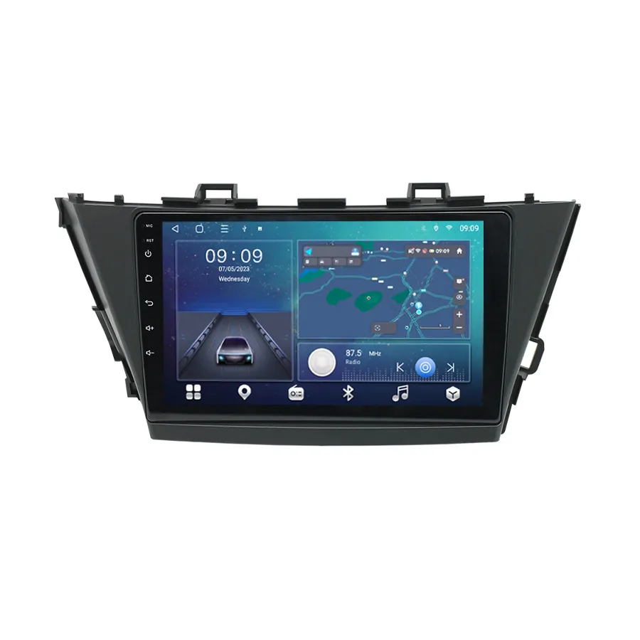 Автомагнитола LUNTUO Android 13 TS18 для Toyota Prius Plus V Alpha 2012-2017 Автомобильный мультимедийный экран carplay auto 4G DSP экран