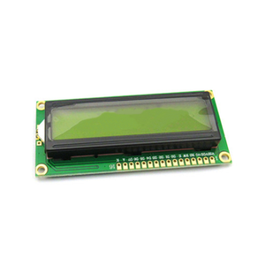 1602 LCD-Anzeige modul mit 5V Hintergrund beleuchtung in Blau Grün Gelb für Arduino 16x2 Zeichen größe