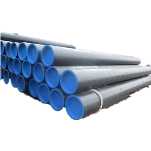 Seamless API 5L EN Tubo biselado de acero al carbono y protección de extremo de tubería de acero Tubería SMLS para proyecto de tubería de agua - Product Image 1