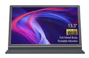 13.3'' 1080p IPS Portable <strong>Monitor</strong> FHD Gaming <strong>Monitor</strong> <strong>Monitors</strong> Pc <strong>with</strong> TYPE-C HDMI Ports for Laptop Computer Phone - Product Image 5