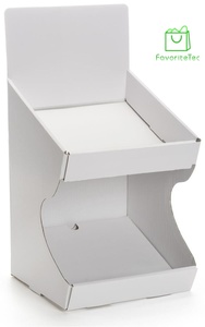 Scatole da esposizione in cartone in cartone semplice a 2 livelli - Product Image 2
