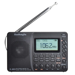 Карманное радио AM FM на батарейках, портативный USB цифровой перезаряжаемый музыкальный плеер для TF-карты - Product Image 6