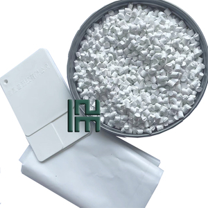 Contenido de Tio2 50% Masterbatch blanco Dióxido de titanio para filamento Pp Pe Pipe Rubber Master Batch