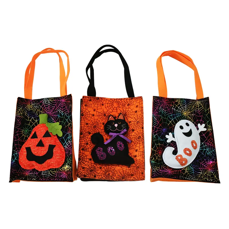 Bolsa para halloween, decoración de dulces