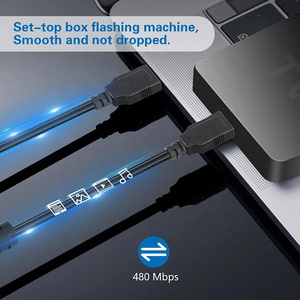 1M 2M 3M 5M 10M USB ชนิด2.0 USB ชนิดตัวผู้ไปยังตัวผู้สายเคเบิลต่อขยาย USB2.0หญิงกับชายสายเคเบิล480Mbps - Product Image 4