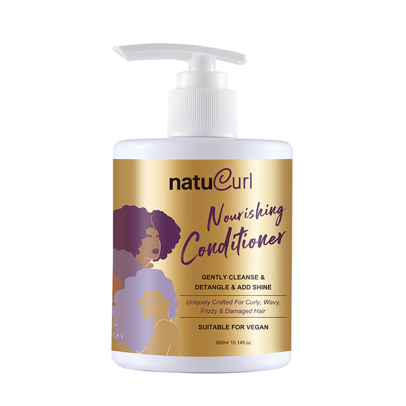 Après-shampooing pour cheveux bouclés