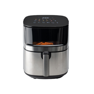 1700W 6.5L phong cách hiện đại Nồi chiên không khí với giỏ thép không gỉ đa chức năng Fry máy với Rack và có thể nhìn thấy cửa sổ - Product Image 1