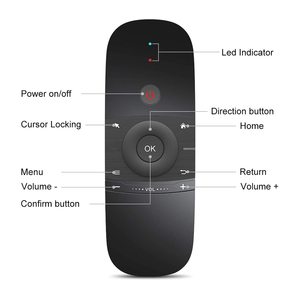 Smart TV control remoto Air Mouse Teclado inalámbrico Fly Mouse 2,4 GHz Air Remote Keyboard Mouse para Android TV Box/PC/Smart TV - Product Image 2