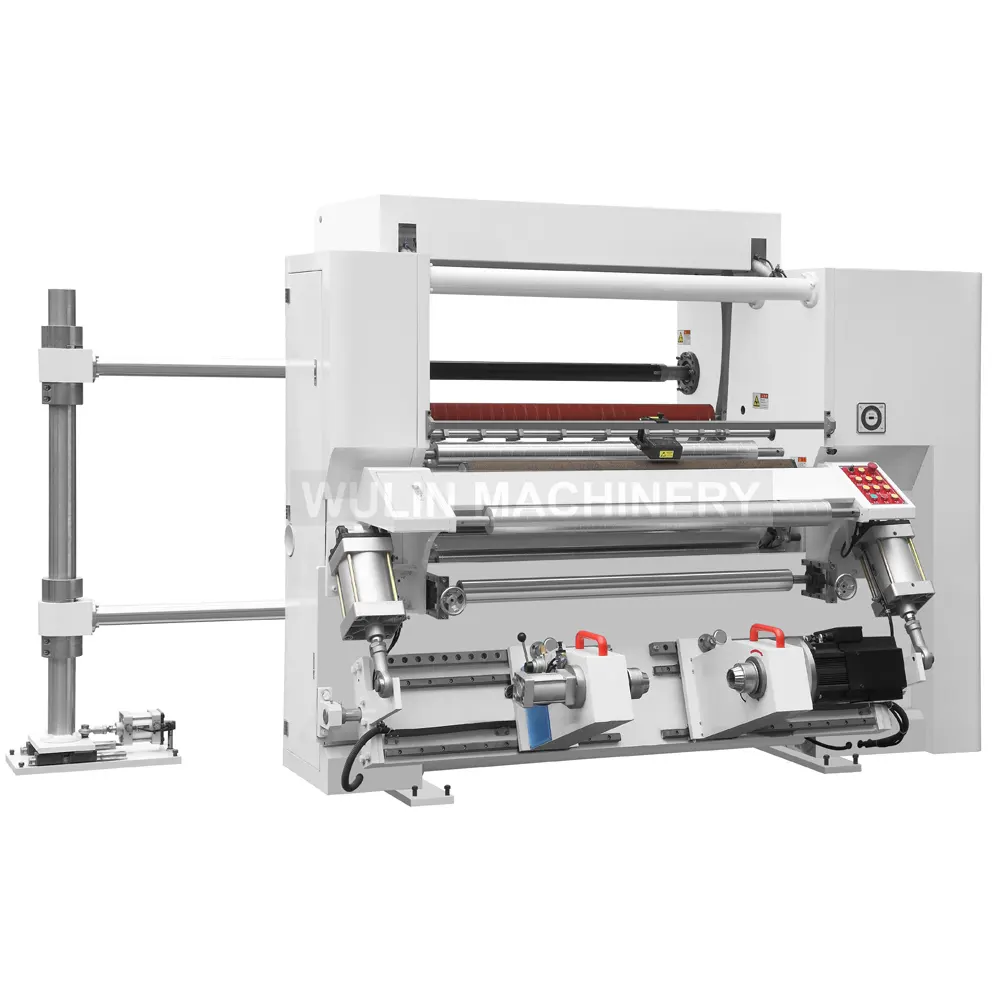 Economie Prijs Automatische Papierrol Snijmachine/Bopp Aluminiumfolie Film Slitter Rewinder Machine