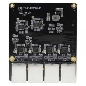 4 Lan 2.5G Multi NIC ROC-RK3588-RT Motherboard Development Board Gateway Expansion Board OpenWrt Linux 2.5G Smart <strong>Router</strong> - Product Image 3