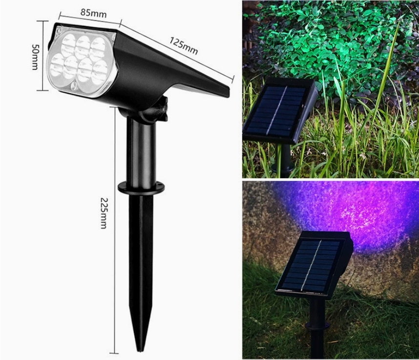 Luz de árbol de 7 LED RGB / Multicolor