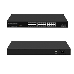 2.5ギガビットイーサネットOEMスイッチを備えた高品質の24ポート2.5Gマネージドネットワークスイッチ低電力ラックマウントインストール - Product Image 5