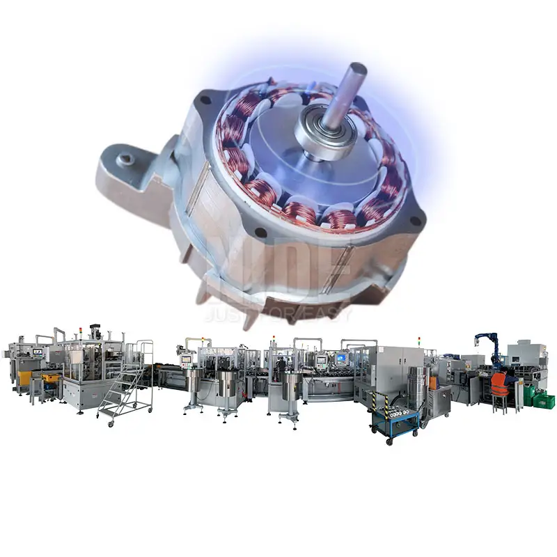Máquina de Lavar automática Do Motor BLDC de Produção de fabricação da Linha de Montagem para motor brushless DC