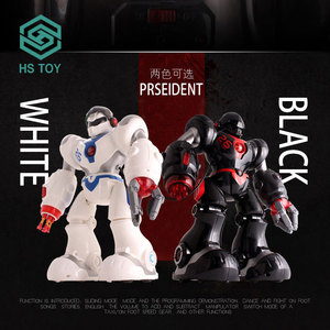 HS Remote Control Robocop <strong>Programmed</strong> Intelligent RC Dancing Robot Light Cozmo Toys With USB - Product Image 4