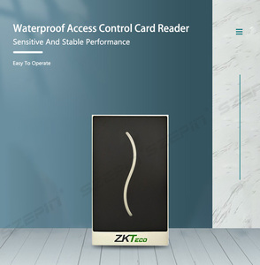 Lettore di schede Zk Scr100 125khz Card controllo accesso accesso frequenza Tcp/ip porta sistema di controllo accessi