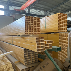 פיברגלס צינורות חלולים פויים <span class=keywords><strong>frp</strong></span> פלסטיק מרובעים מרובע צינור עגול מלבני
