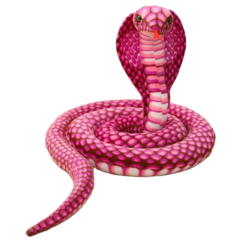 Ystplt Pluche Speelgoeddieren Fabrieksverkoop Op Maat Gemaakte Emulationele Slang Wild Met Squama Skin Snake Multi Colors Pluche Snake Speelgoed