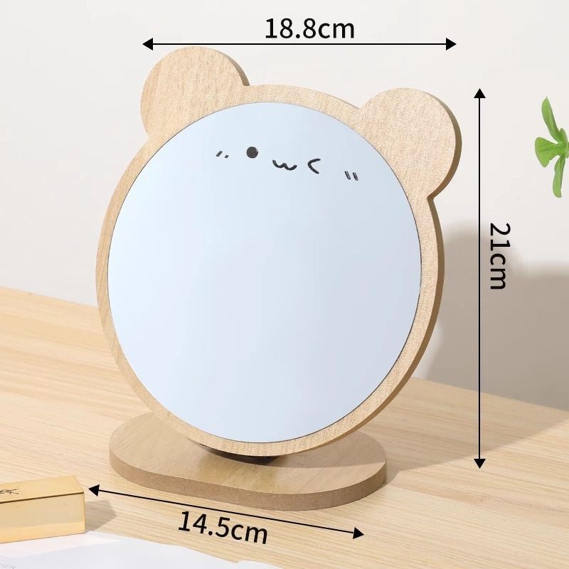 Cute Bear - Natural Wood Color