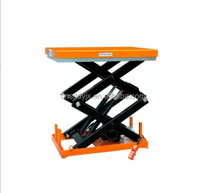 Fixed Scissor Lift Factory Workshop <strong>Warehouse</strong> Hydraulic Freight Elevator Large Cargo <strong>Loading</strong> <strong>and</strong> <strong>Unloading</strong> Elevator - Product Image 4